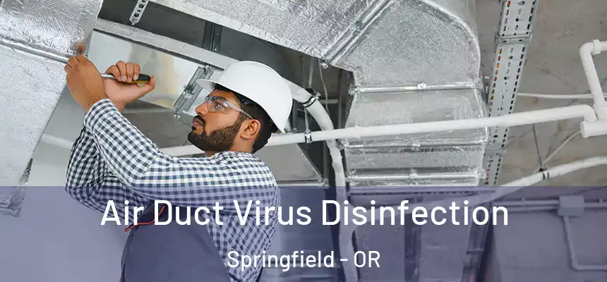 Air Duct Virus Disinfection Springfield - OR