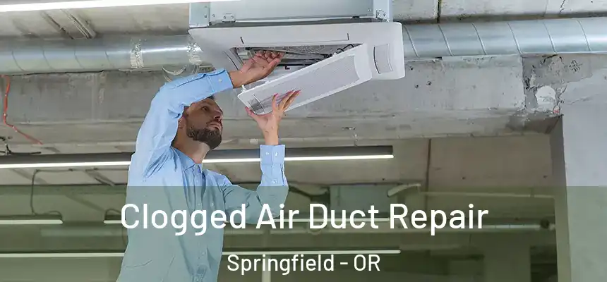 Clogged Air Duct Repair Springfield - OR